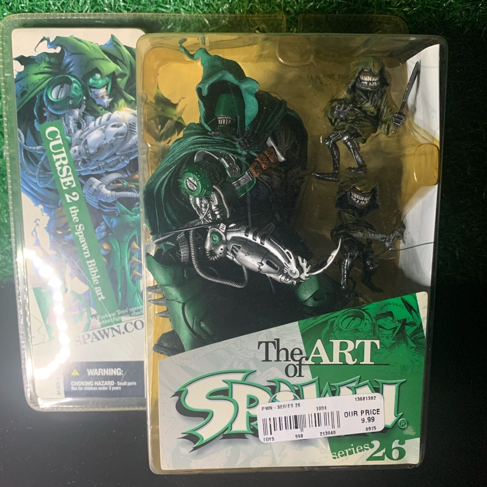 2004 The Art of Spawn Series 26 Curse 2 The Bible Art Action Figure